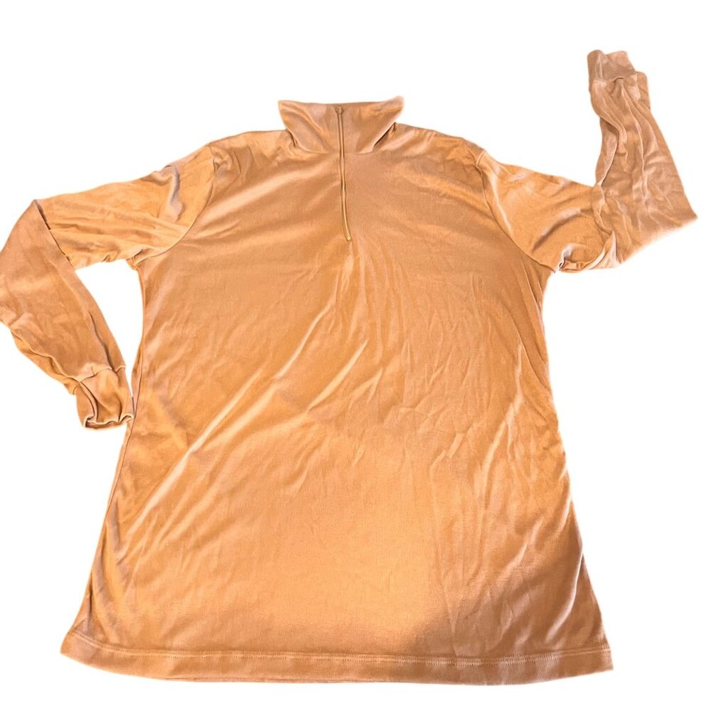 US Army ECWCS Brown Cold Weather Undershirt  Large sekri‎ inc L sp0100-05-D-4003